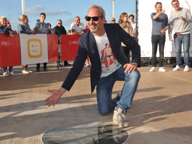 Regisseur Jan Eelen (Callboys) krijgt 100ste ster op Oostendse Walk of Fame