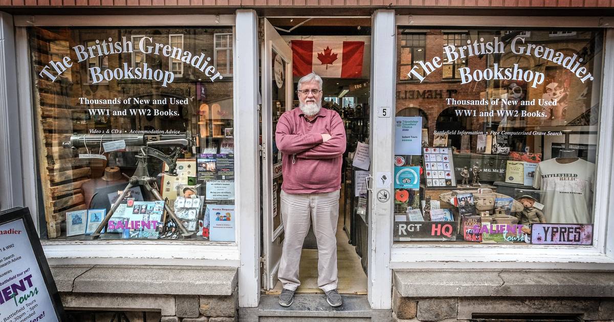 Iepers monument dreigt de deuren te moeten sluiten The British Grenadier ziet