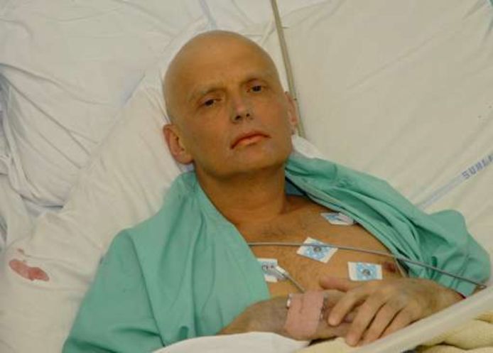 Alexander Litvinenko werd op 1 november 2006 in een Londens hotel vergiftigd en stierf drie weken later.