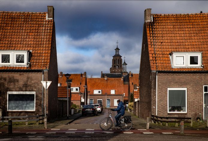 Een stukje Leonardusbuurt in Helmond: de Boëstiusstraat gezien vanuit de Lucas Gasselstraat.