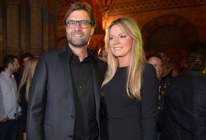 Klopp samen met zijn vrouw Ulla in Londen in 2012.