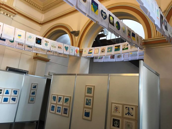 Pieces for Peace in oud gemeentehuis Wetteren hln.be