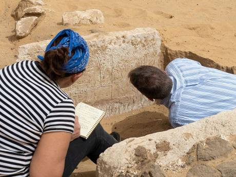 Leidse archeologen vinden 3200 jaar oud graf uit tijd van Ramses II