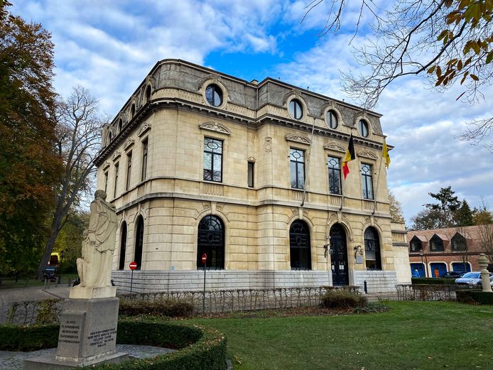 Het gemeentehuis van Boechout.