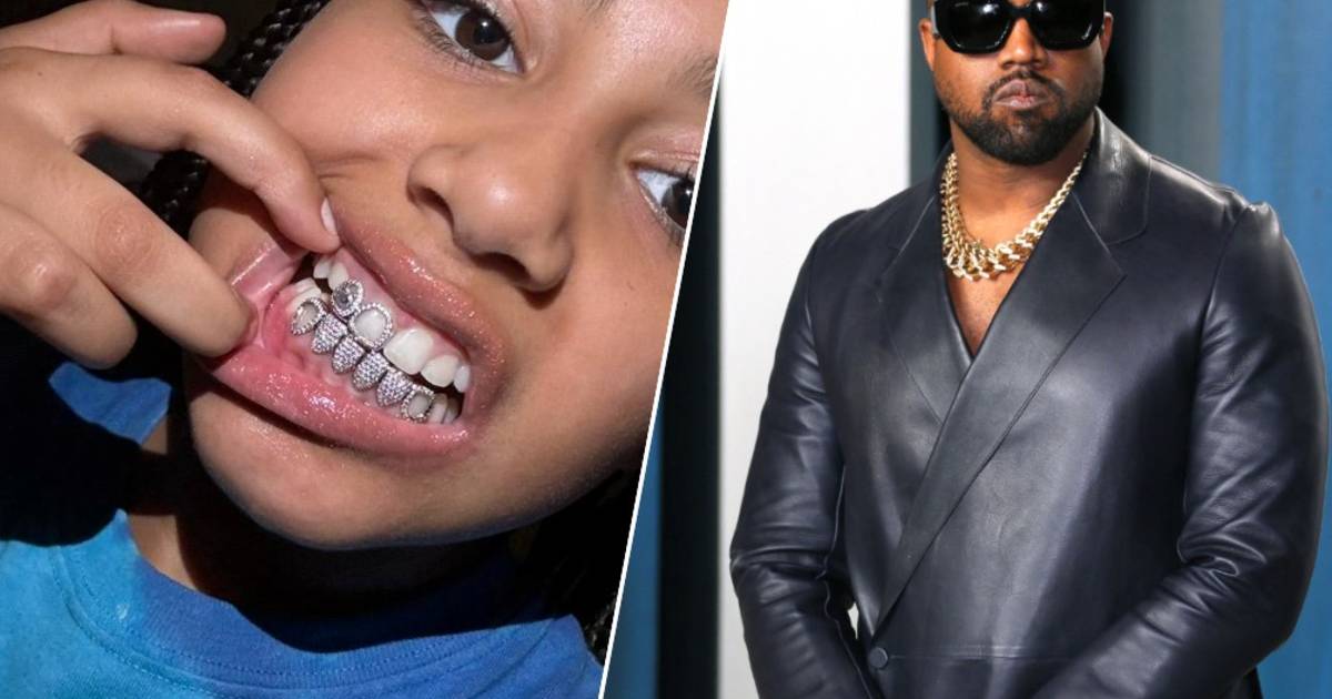 After Daddy Kanye, North West Also Has Her Own Teeth: 10-Year-Old Daughter Shows Off Dental Jewelry on TikTok |  celebrities