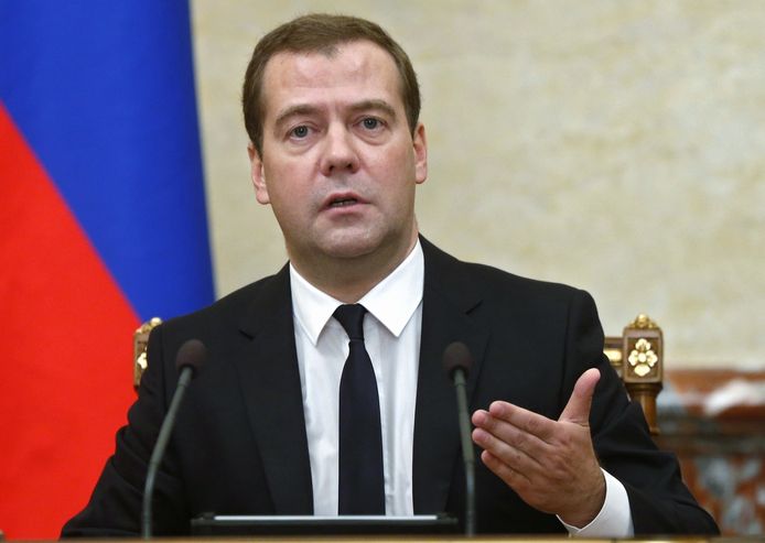 Voormalig Russisch president Dmitri Medvedev.