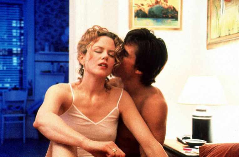 Nicole Kidman en Tom Cruise in Stanley Kubricks Eyes Wide Shut. Beeld Getty Images