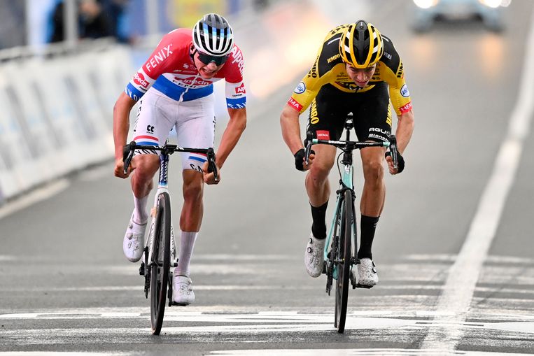 Mathieu Van Der Poel Wint Ronde Van Vlaanderen In Duel Met Rivaal Wout Van Aert 5008