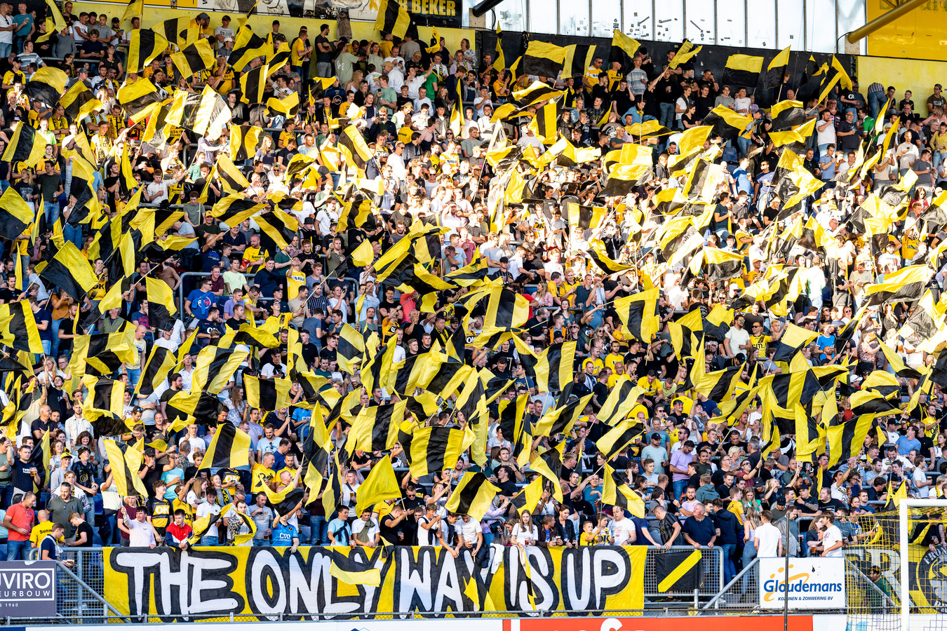 De supporters weten waar ze aan toe zijn. Dit seizoen kan een tussenjaar worden genoemd.