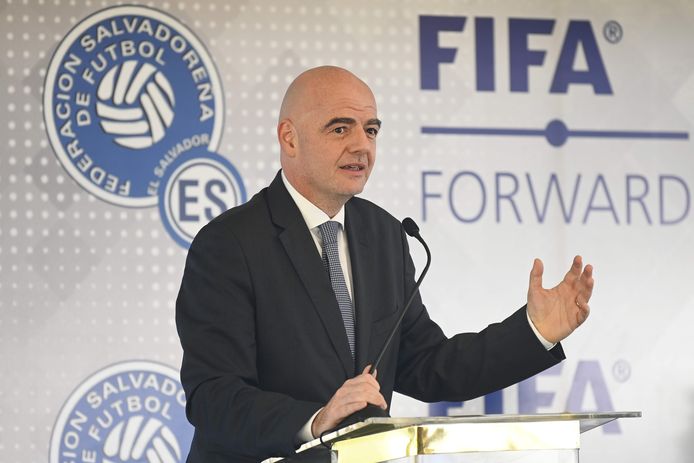 FIFA-voorzitter Gianni Infantino.