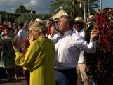 Koning Willem-Alexander en koningin Máxima vieren hun trouwdag op Curaçao