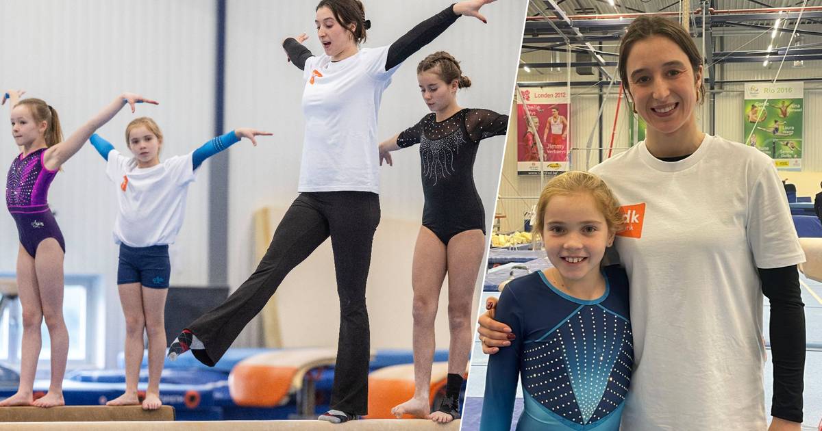 Koekelaarse Lina (10) krijgt les van idool Nina Derwael: “Ik sta nu met nog meer zelfvertrouwen op d