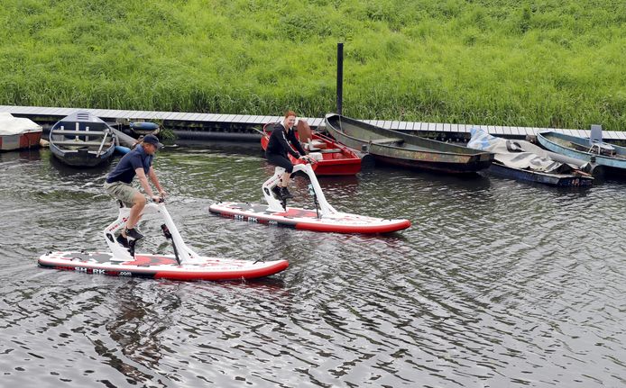 Een nieuw fenomeen in Halder: fiets-suppers.