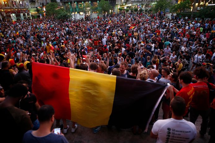 Bruxelles lors de la Coupe du monde 2018