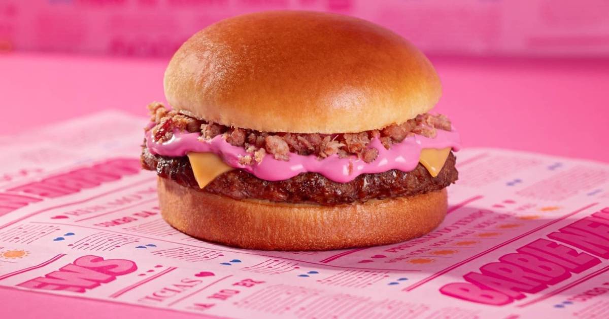 Burger King viert Barbie s komst met nieuwe roze cheeseburger