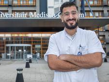 Mustafa wil zijn collega’s in het ziekenhuis verrassen met een plein vol foodtrucks