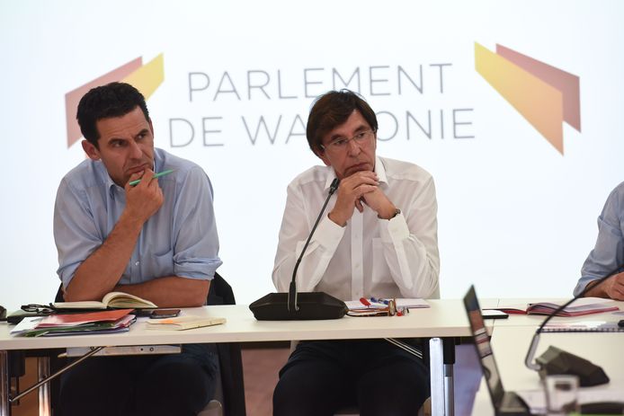 Jean-Marc Nollet (Ecolo) en Elio Di Rupo (PS).
