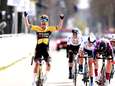 Marianne Vos doet een VDP’tje na sensationele finale in Amstel Gold Race
