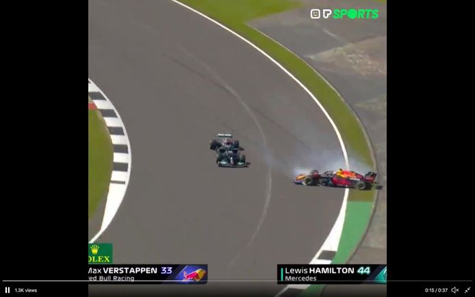 Crash Max Verstappen