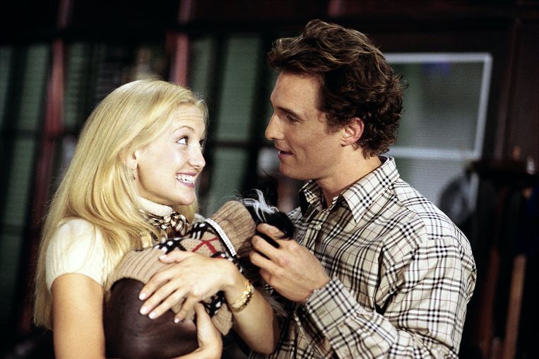 ­­­Als Ben in ‘How to Lose a Guy in 10 Days’ (2003), met Kate Hudson. Beeld RV