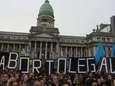 Duizenden Argentijnen eisen legalisatie abortus