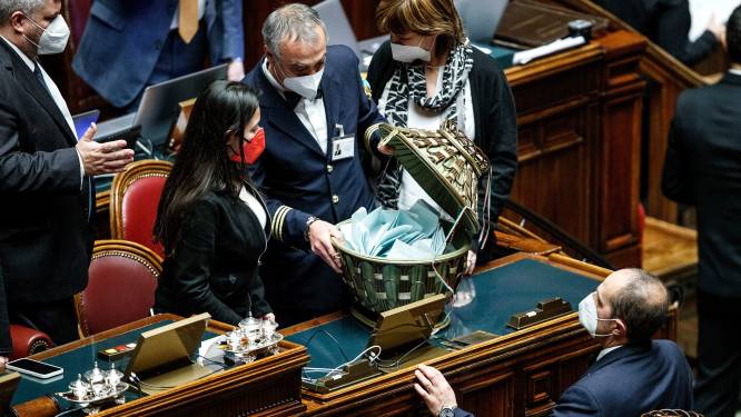 Ook geen winnaar na derde stemronde in presidentsverkiezingen Italië
