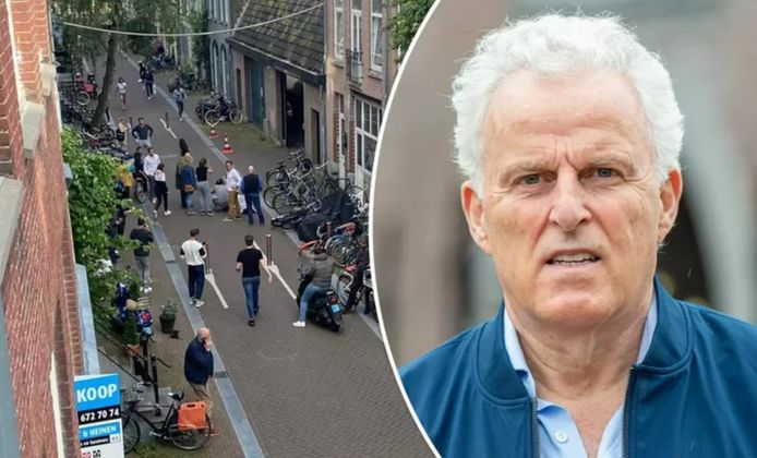 Peter R. de Vries werd neergeschoten in de Lange Leidsedwarsstraat in Amsterdam.