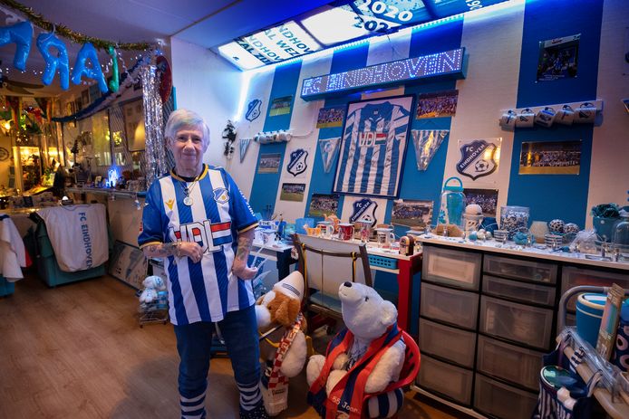 Henny van Empel-Lathouwers kan voortaan weer naar de thuiswedstrijden van FC Eindhoven.
