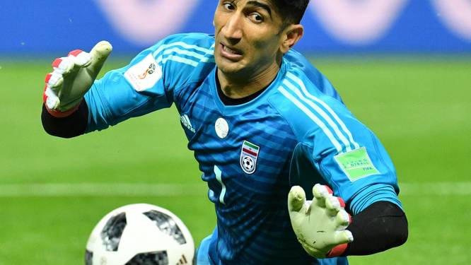 Iraanse doelman arriveert in Antwerpen