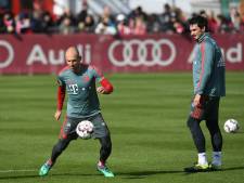 Robben hervat na blessureleed groepstraining bij Bayern