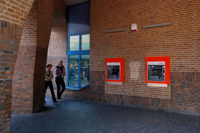Exterieur van het hoofdkantoor van ING.  Beeld ANP