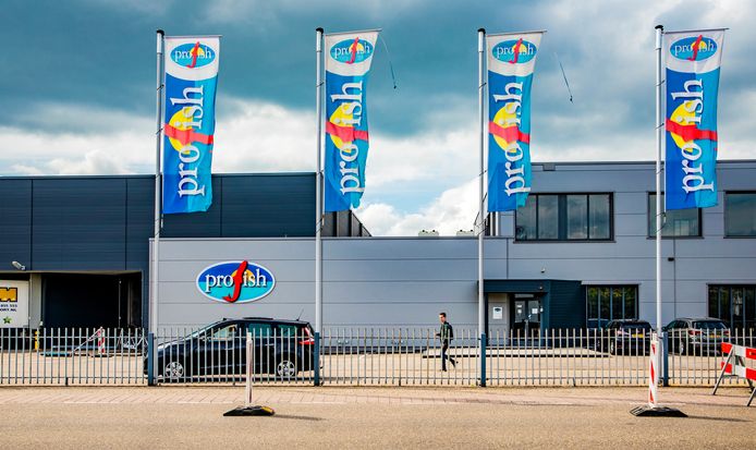 Bij Profish blijken tientallen mensen besmet met het coronavirus.