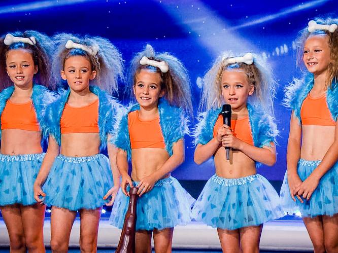 Superschattig: de Flintstones-turnsters uit 'Belgium's Got Talent'