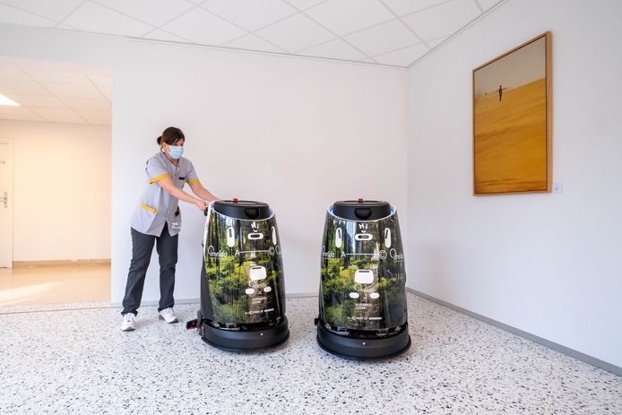 Het Imeldaziekenhuis zet robots in om te helpen poetsen