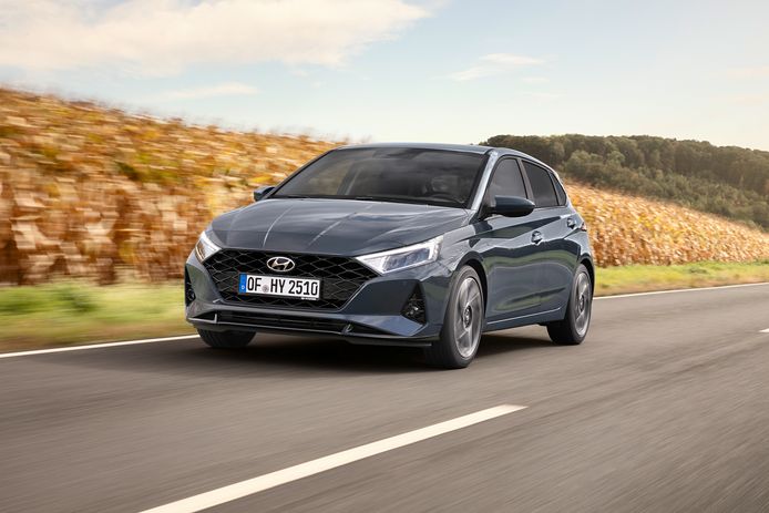 De nieuwe Hyundai i20 oogt een stuk brutaler dan z'n voorganger