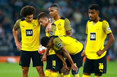 Geen feest zonder Haaland: Dortmund-Belgen verliezen van Mönchengladbach