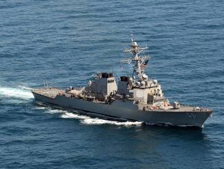 Amerikaanse marine oefent bij Chinees kunstmatig eiland