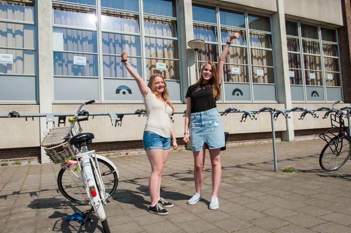 Lucca Kamphuis (l) en Frederiek Geurts.