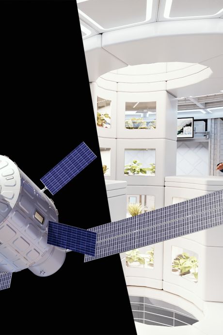 Trois étages, une serre et de la gravité artificielle: Airbus dévoile sa station spatiale futuriste