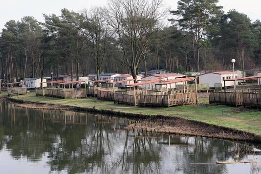 Een zicht op het vakantiepark.