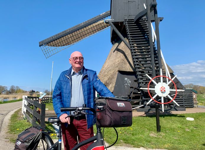 Toine Somers, die nu een paar jaar in Gorinchem woont, is als het even kan op reis.