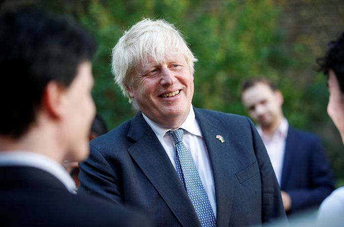Voormalige Britse premier Boris Johnson.