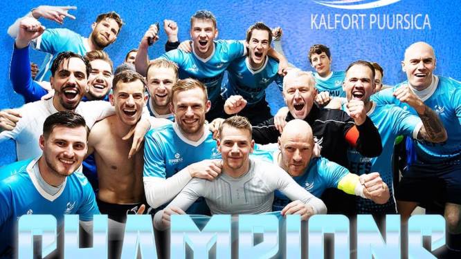 Kalfort Puursica, met topschutter Glenn Bouwmeester als verzorger, klopt Tisselt B met 5-1 en is kampioen: “De druk is er eindelijk af”