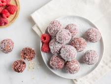 Wat Eten We Vandaag: Frambozen bliss balls