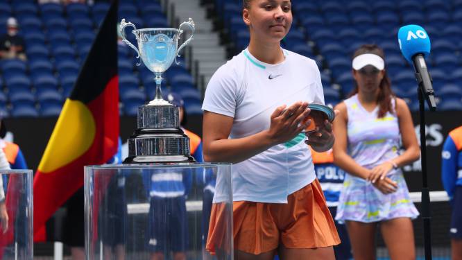 Sofia Costoulas grijpt naast eindzege Australian Open voor junioren: “De eerste set was de sleutel”