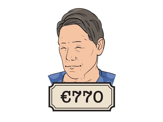 Joke is krantenbezorger