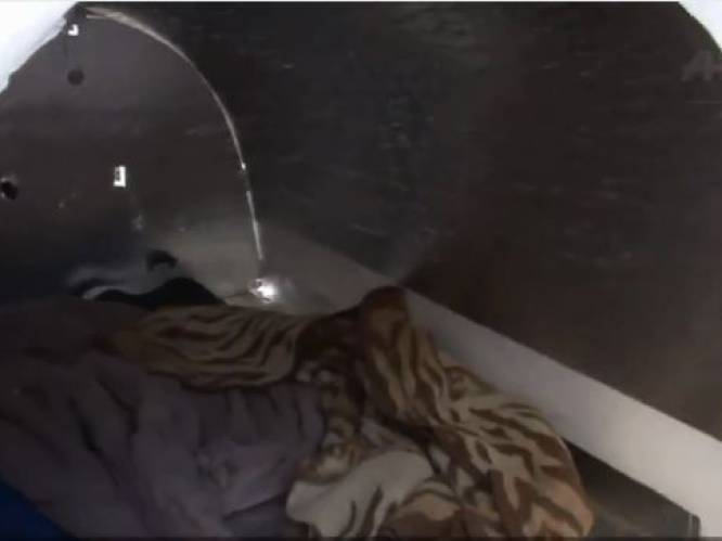 Daklozen verwarmen 'iglo' met eigen lichaamswarmte