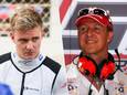 Mick en Michael Schumacher.