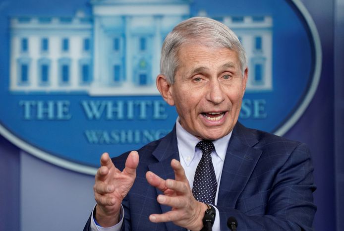 Dr Anthony Fauci, conseiller de la Maison Blanche sur la crise sanitaire