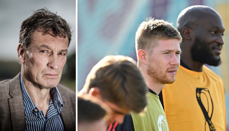 Hans Vandeweghe over de Rode Duivels: 'Ze zijn niet meer de ploeg van 2018 die op de helft van de tegenstander voetbalt. Misschien moeten we daar maar leren mee leven.' Beeld Bob Van Mol - Photo News